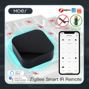 MOES Tuya ZigBee Smart IR Remote Control Universal Infrared Remote Controller for Smart Home works with Alexa Google Home